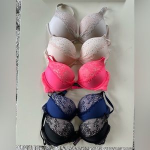 Lot of 34D Victoria’s Secret Push Up Bras